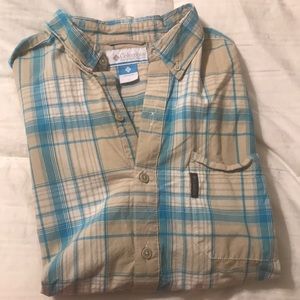 Men’s Columbia button down